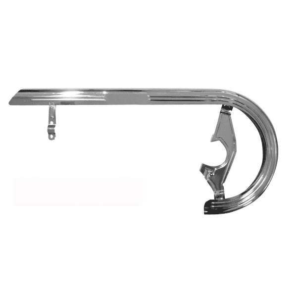 Carter Acciaio Lampo Made In Italy - Per Guarniture Da 46 Denti Argento