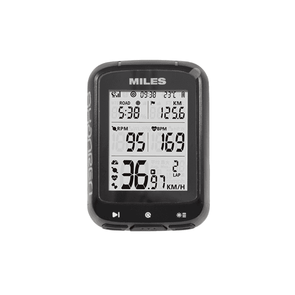 Ciclocomputer Miles Gps - Nero