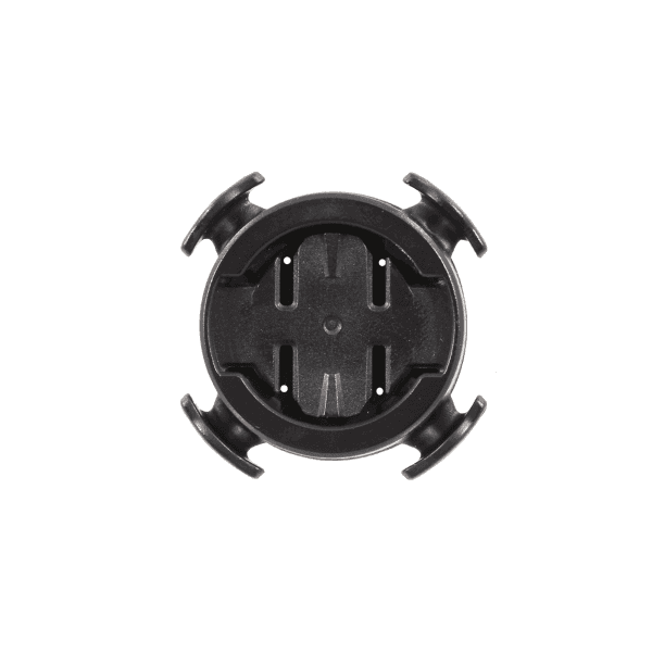 Supporto Manubrio Per Gps Fanale - Compatibile Garmin Edge E Shanren Miles Nero