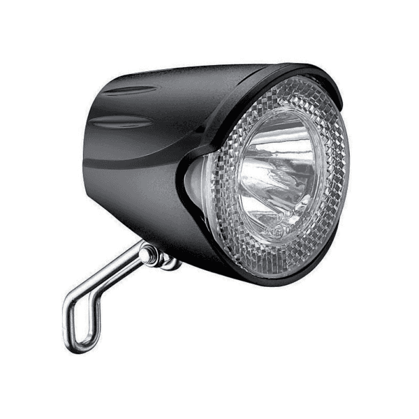 Luce Anteriore Forcella Dinamo Al Mozzo Un - 4255 Omologazioni K990 Ia E1 023716 - Nero