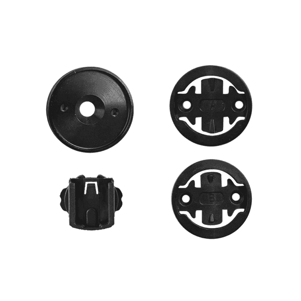 Supporto Ciclocomputer Per Serie Sterzo 1 1 8 - Compatibile Garmin Bryton Nero