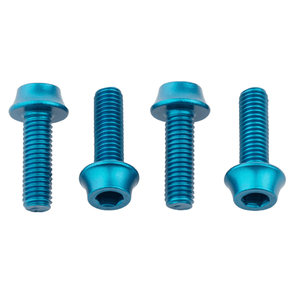Set Viti Portaborraccia 4pz - Azzurro