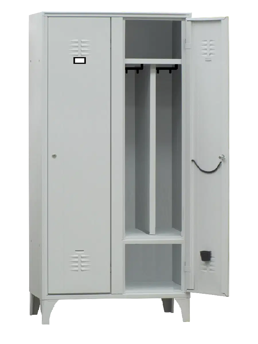Armadio Spogliatoio Con Tramezza e Porta Scarpe
