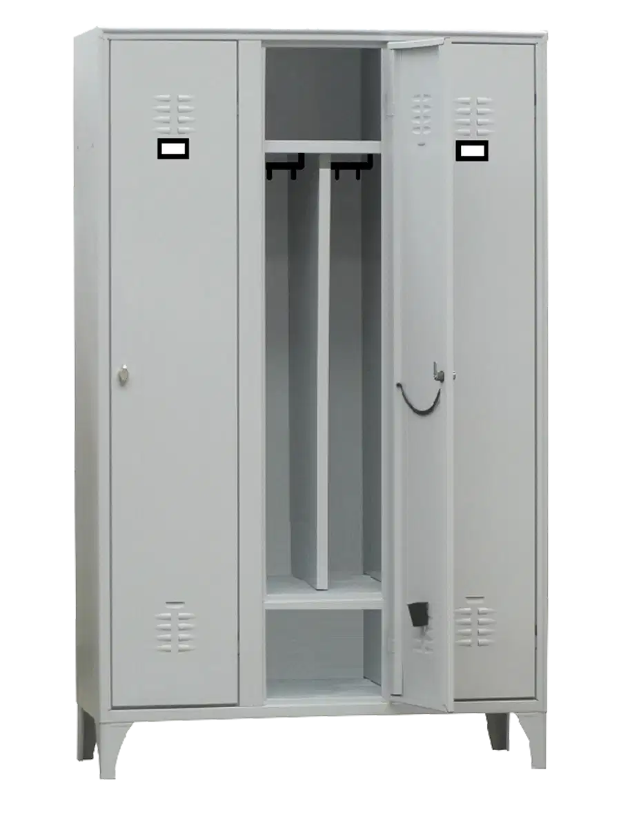Armadio Spogliatoio Con Tramezza e Porta Scarpe