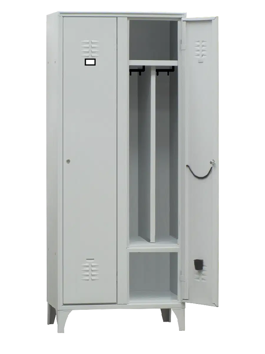 Armadio Spogliatoio Con Tramezza e Porta Scarpe