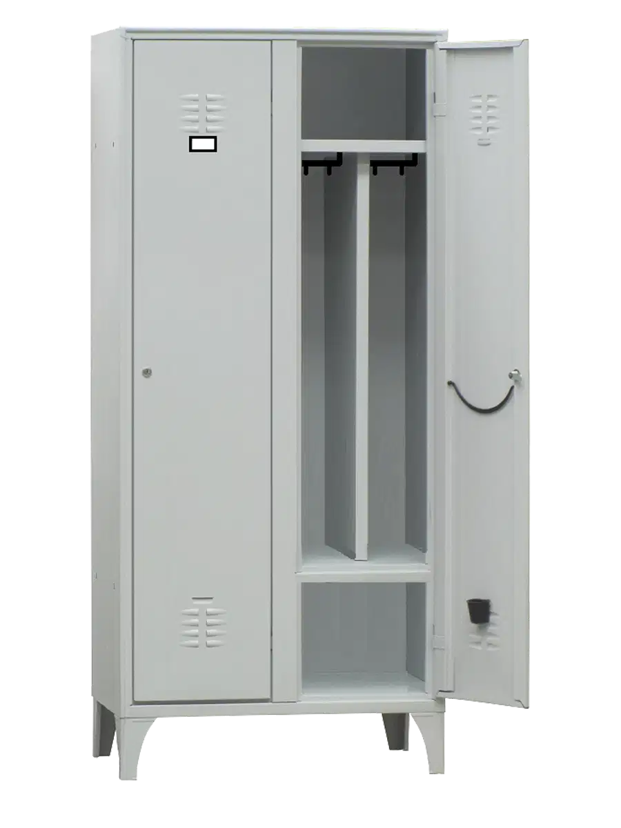 Armadio Spogliatoio Con Tramezza e Porta Scarpe