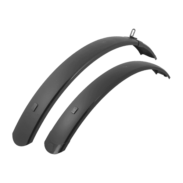 Kit Parafanghi Plastica Per Bici Mtb - 29 Nero