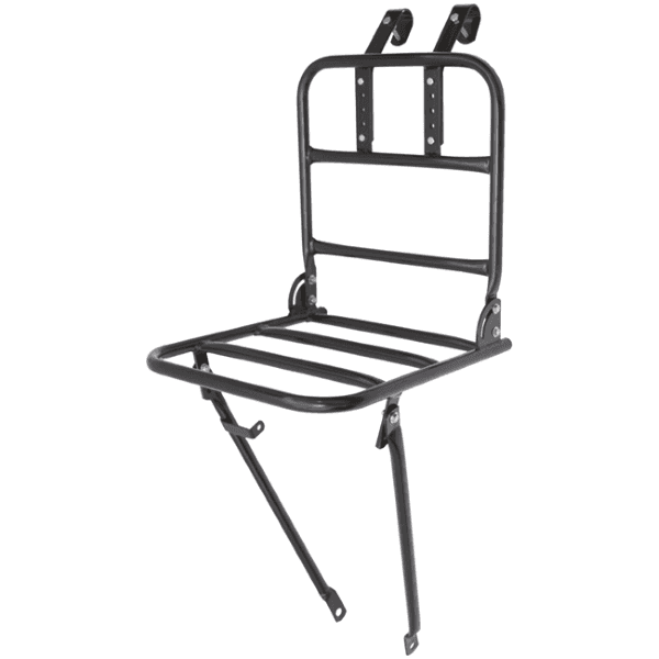 Portapacchi Anteriore Acciaio Heavy Duty 26 - 28 - Nero