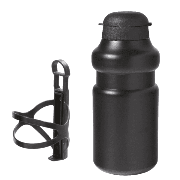 Kit Borraccia Basic 500 Ml Portaborraccia - Nero