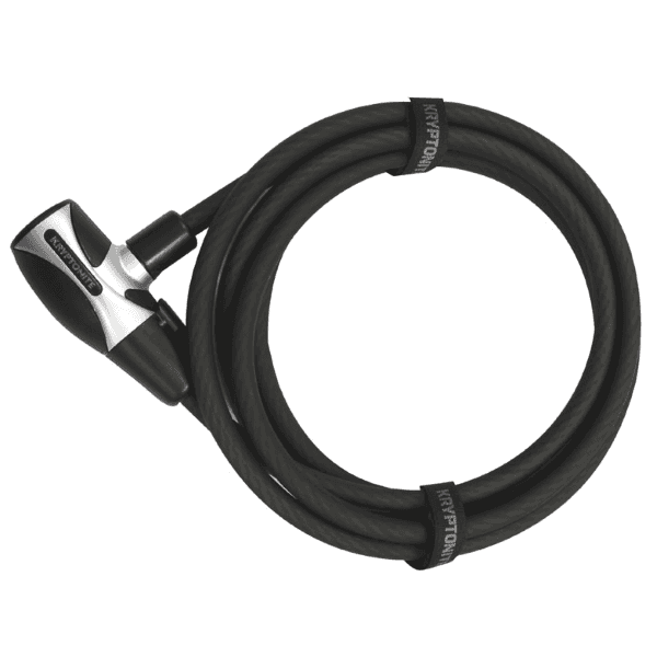Lucchetto Cavo Spirale Kryptoflex 1518 - Nero