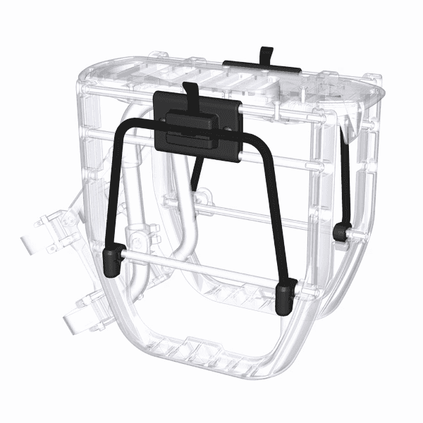 Set Adatattatori Inlock Per Panelli Laterali Portapacchi Tour Rack - Black