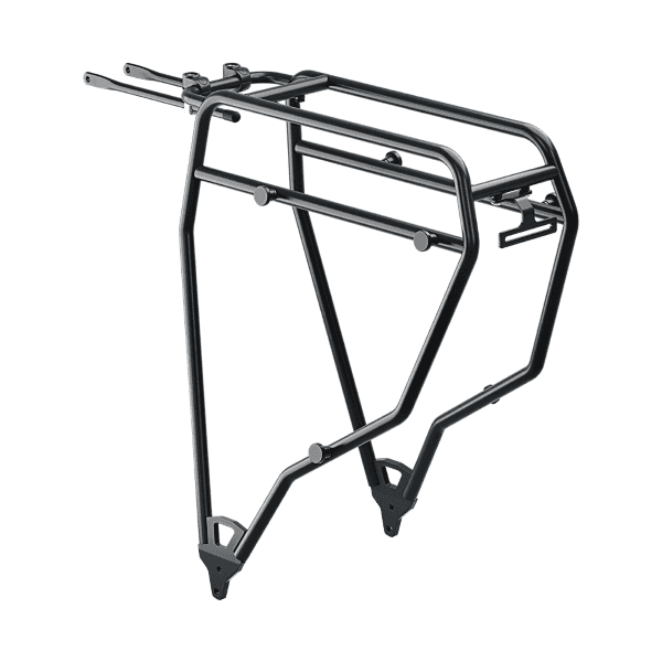 Portapacchi Posteriore Acciaio Padua Compatibile Ortlieb Ql3 1 - System - 28 Nero