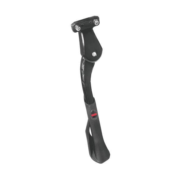 Cavalletto Laterale Posteriore Attacco Diretto Al Carro - Interasse Fori 18 Mm E 40 Mm Nero